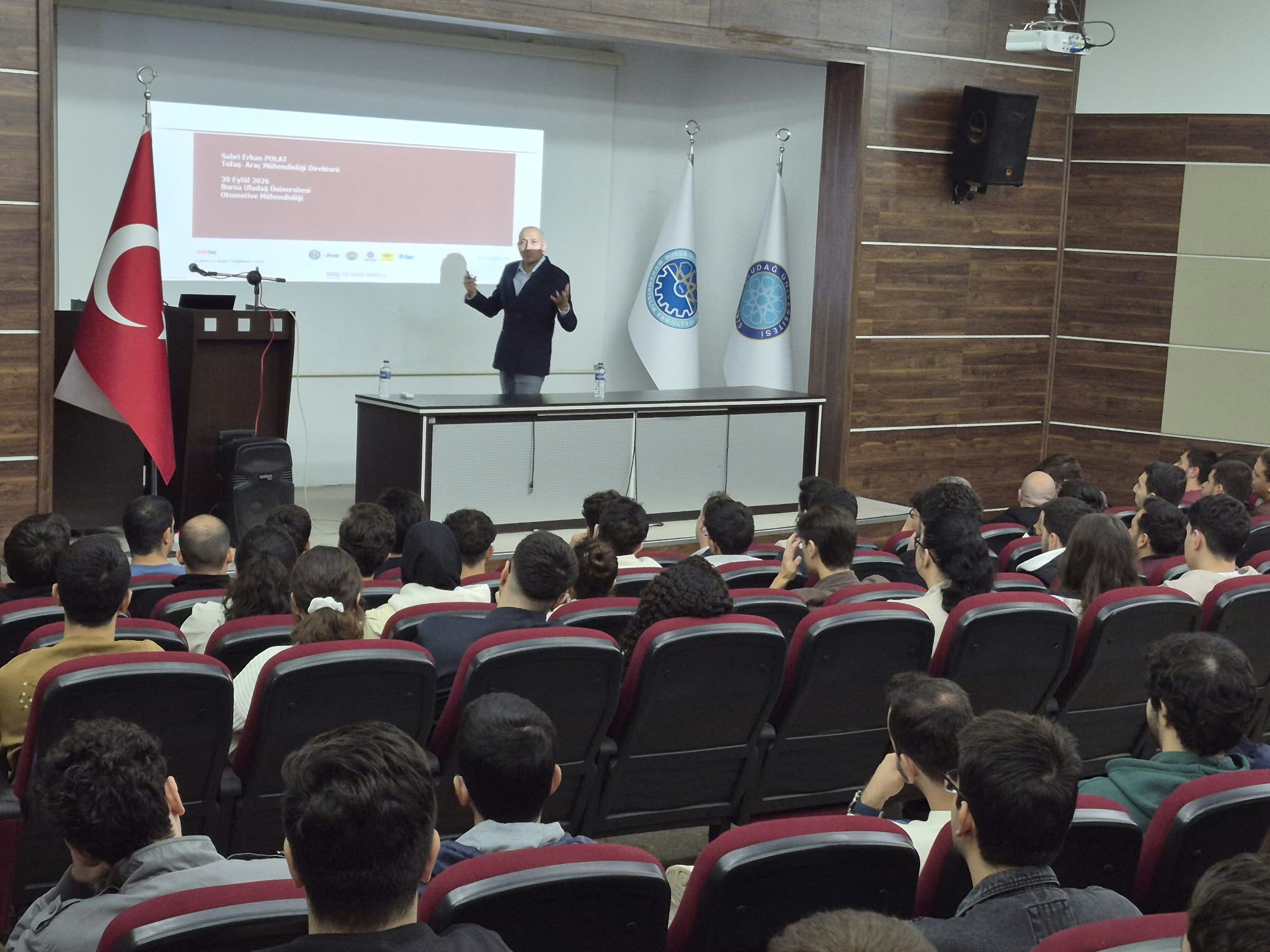 TOFAŞ Araç Mühendisliği Direktörü Sayın Sabri Erkan POLAT BATEG Platformunu Ziyaret Etti.